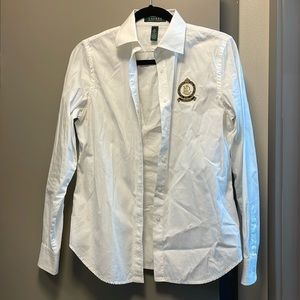 Ralph Lauren White Button Down